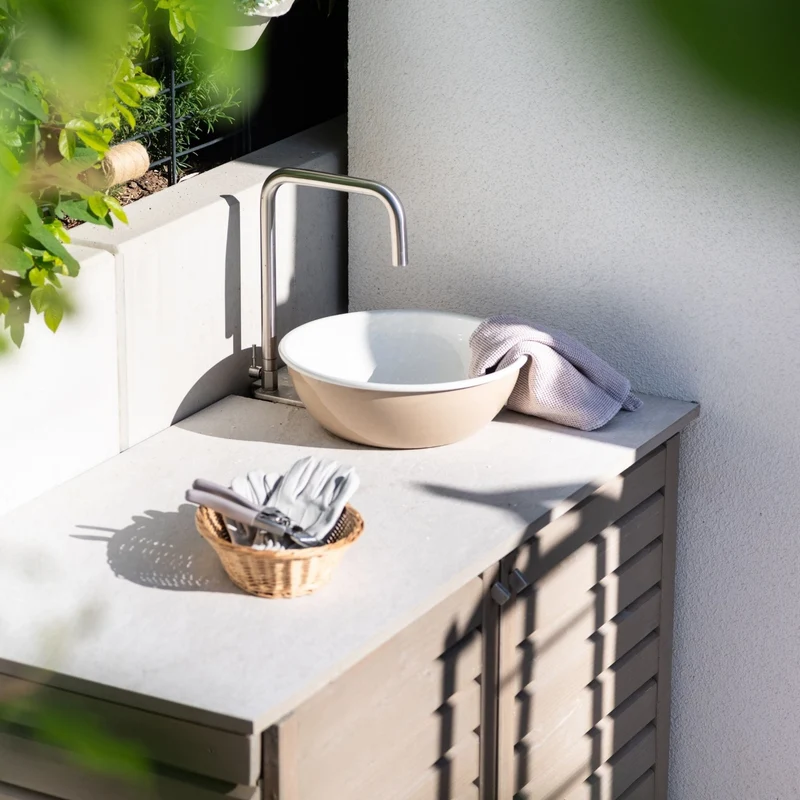 Flexibler Outdoor Wasserhahn