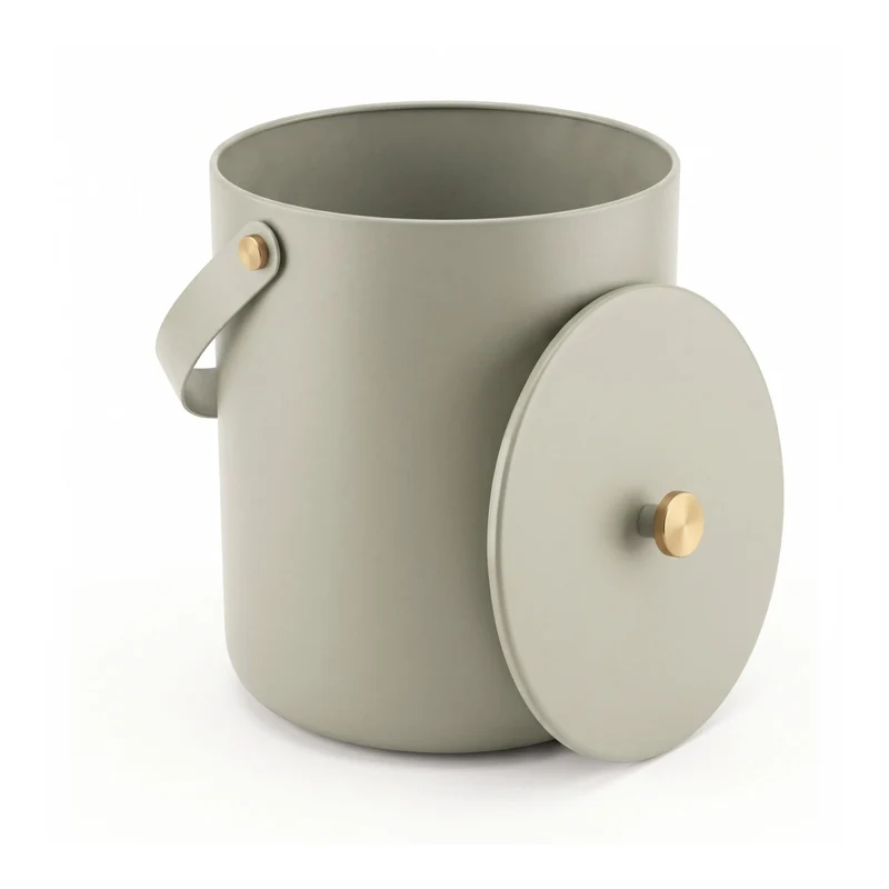 Ascheeimer mit Deckel