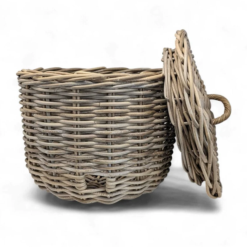 Schlauchtopf Rattan