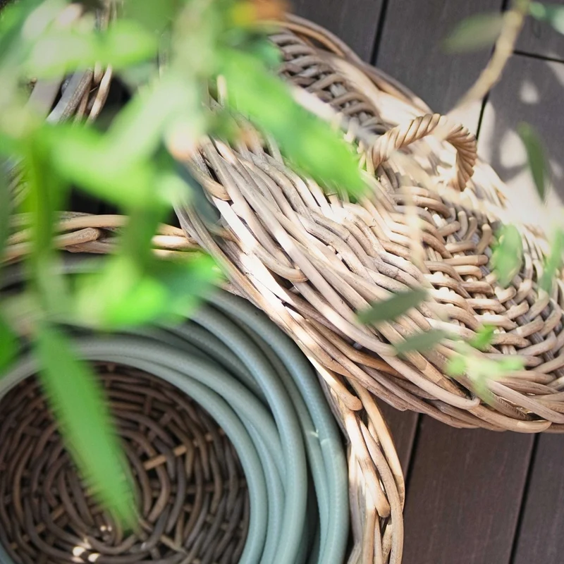 Schlauchtopf Rattan