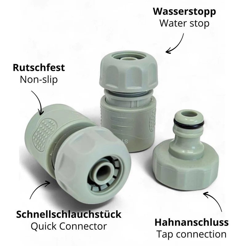 Schlauchanschluss Set Kunststoff
