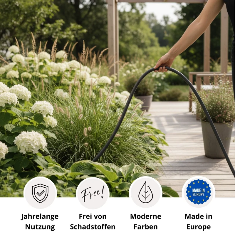 Design Gartenschlauch Authentic Anthracite