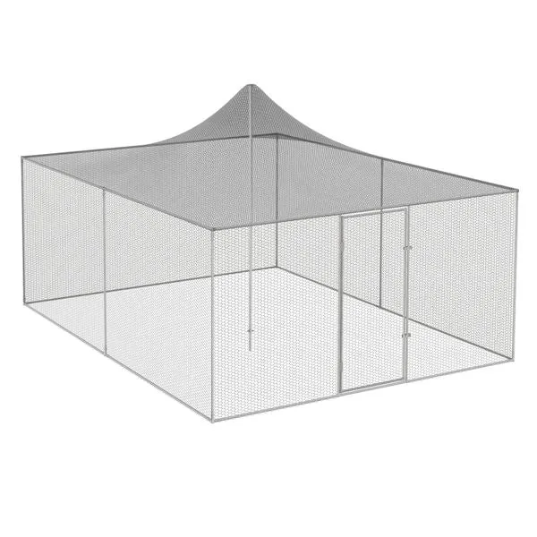 Volière grillagée 12m² - 3x4m