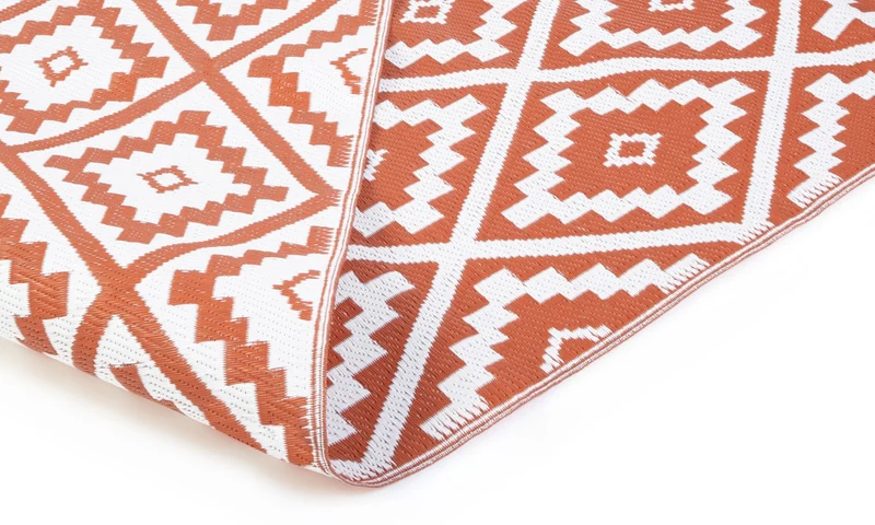 Tapis extérieur 270x370cm Vahiné terracotta