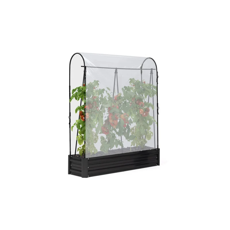 Serres de potager spéciales tomates en métal - lot de 2