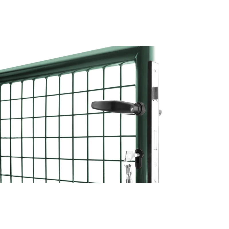 Portillon en acier vert 150x100cm