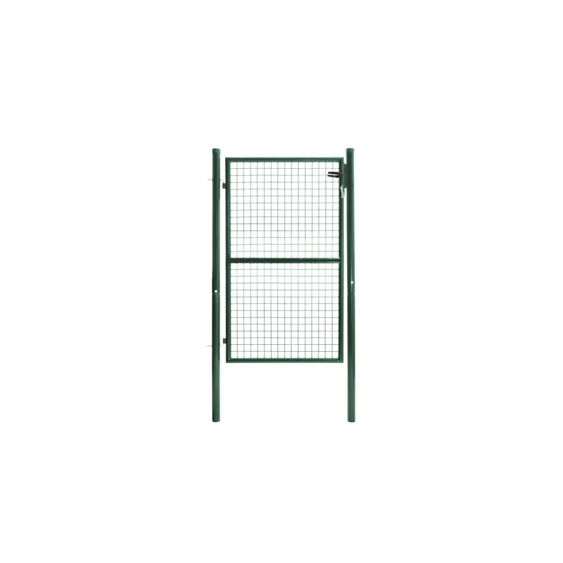 Portillon en acier vert 150x100cm