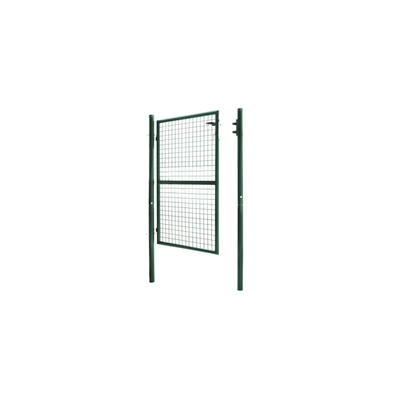 Portillon acier vert 125x100cm