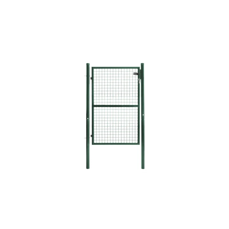 Portillon acier vert 125x100cm