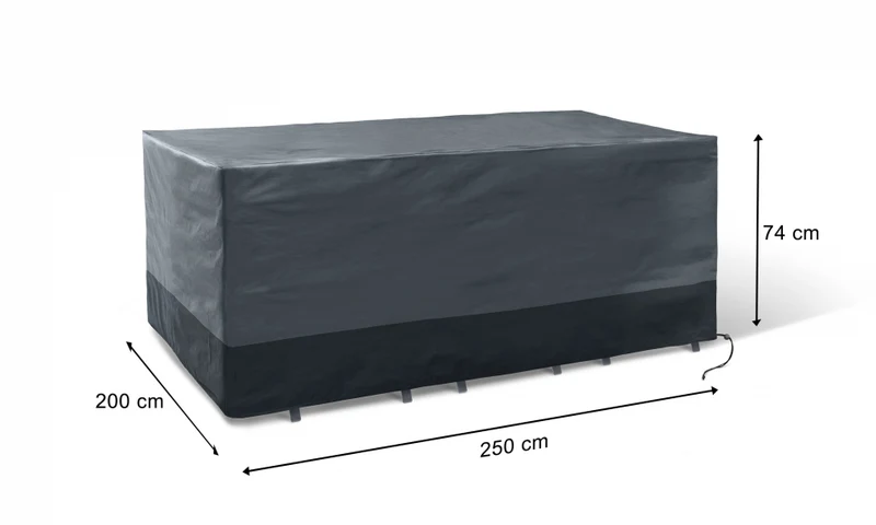 Housse de protection pour table rectangulaire 250x200x75cm