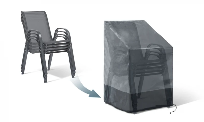 Housse de protection pour chaises empilables