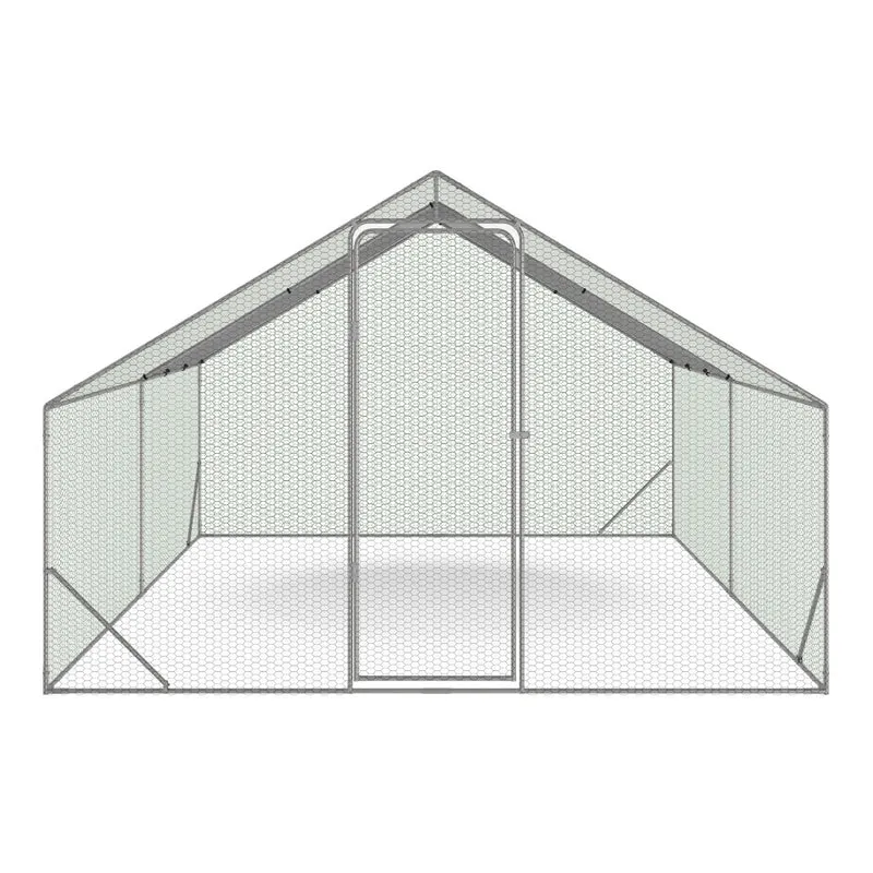 Enclos grillagé pour poules 12m² - 3x4m