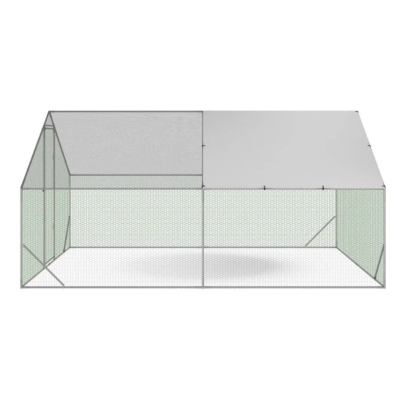 Enclos grillagé pour poules 12m² - 3x4m