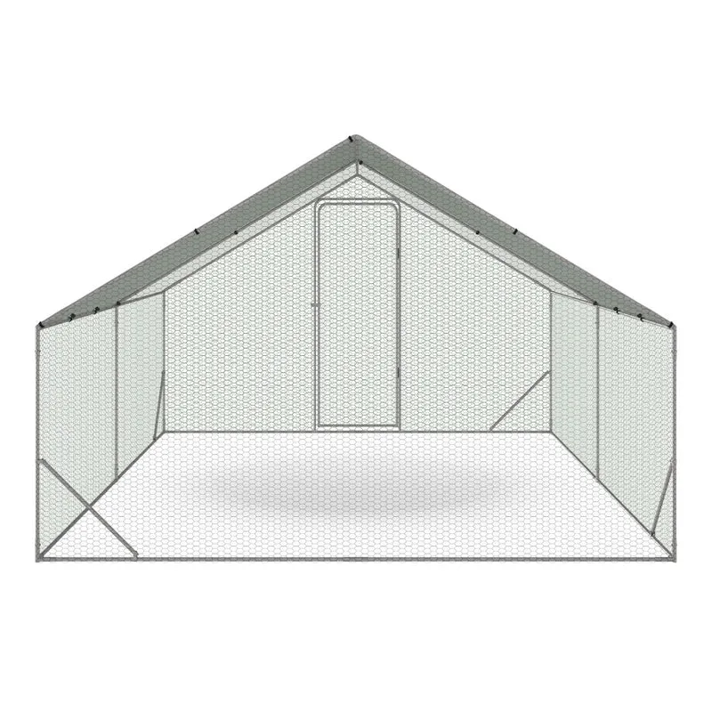 Enclos grillagé pour poules 12m² - 3x4m