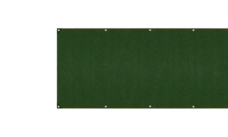 Brise vue occultant 1.5x10 m 300 gr/m² vert