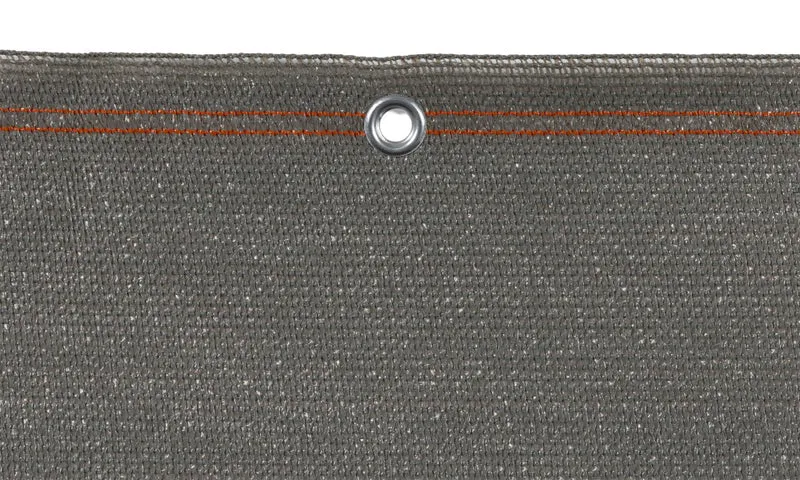 Brise vue occultant 1x5 m 90 gr/m² gris
