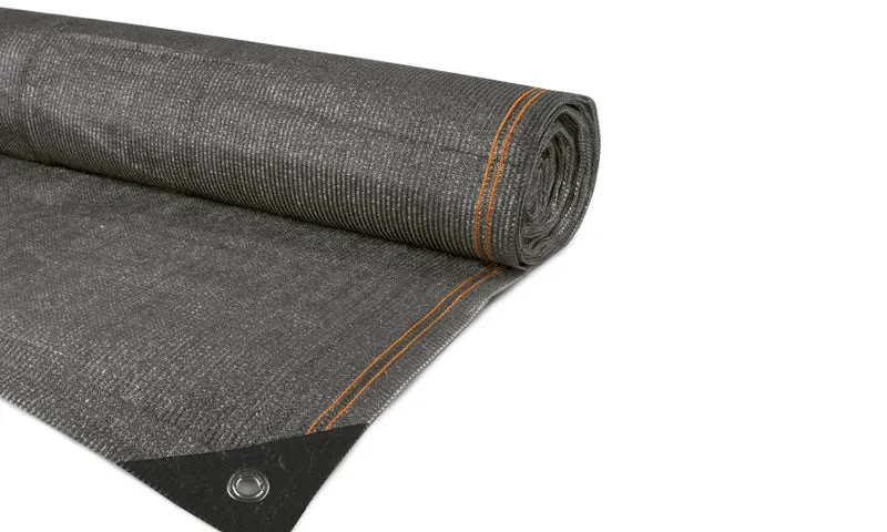 Brise vue occultant 1.5x10 m 220 gr/m² gris