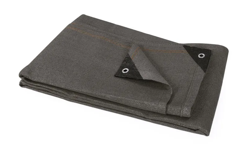 Brise vue occultant 1.5x10 m 220 gr/m² gris