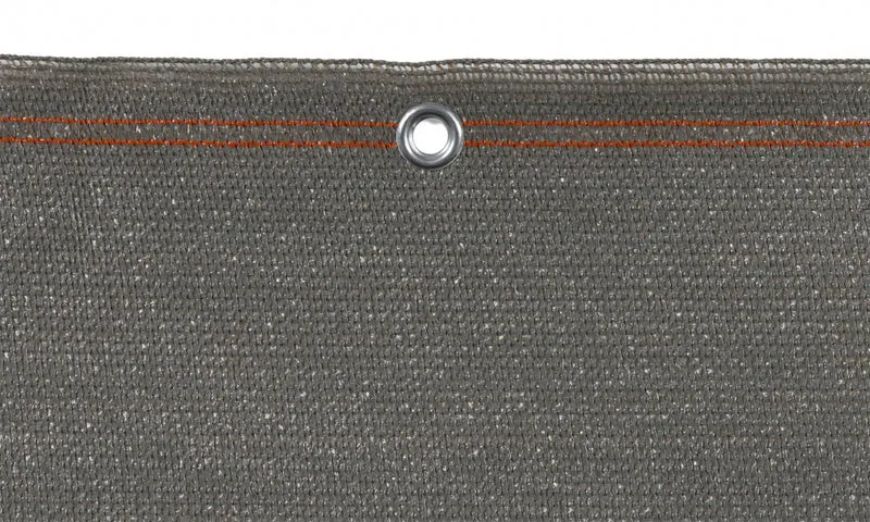 Brise vue occultant 1.5x10 m 220 gr/m² gris