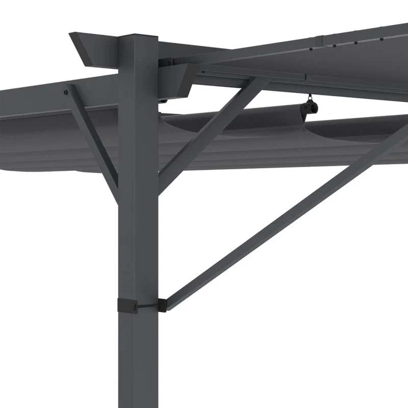 Auvent inclinable pour pergolas Marina 2,5x1,5m