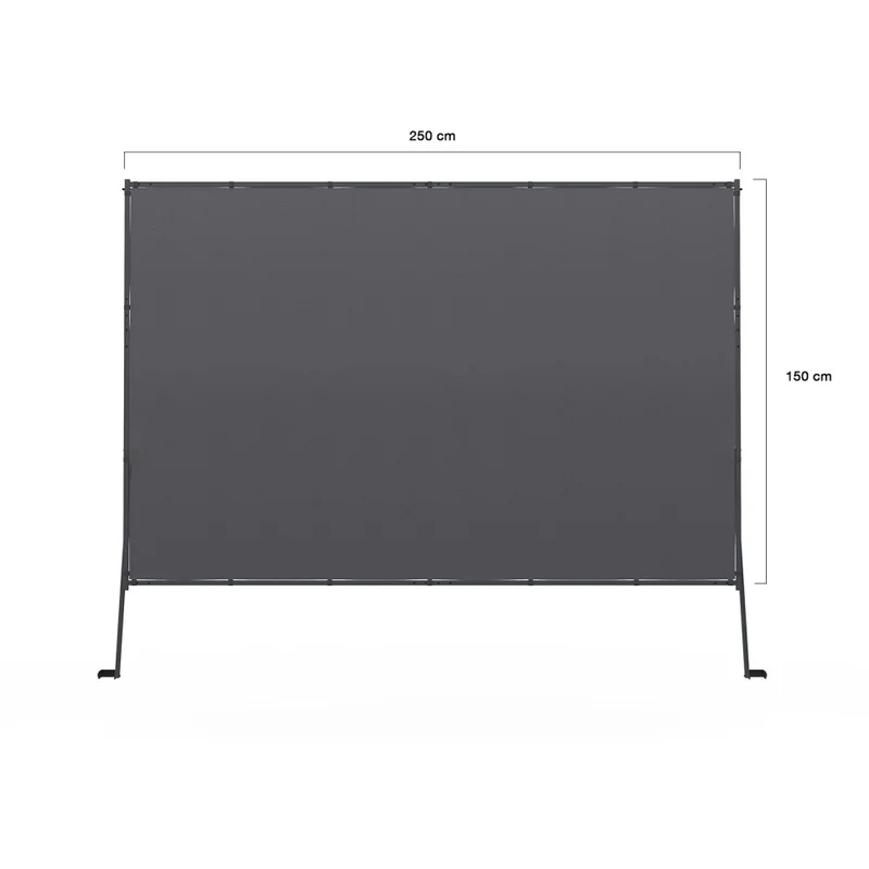 Auvent inclinable pour pergolas Marina 2,5x1,5m