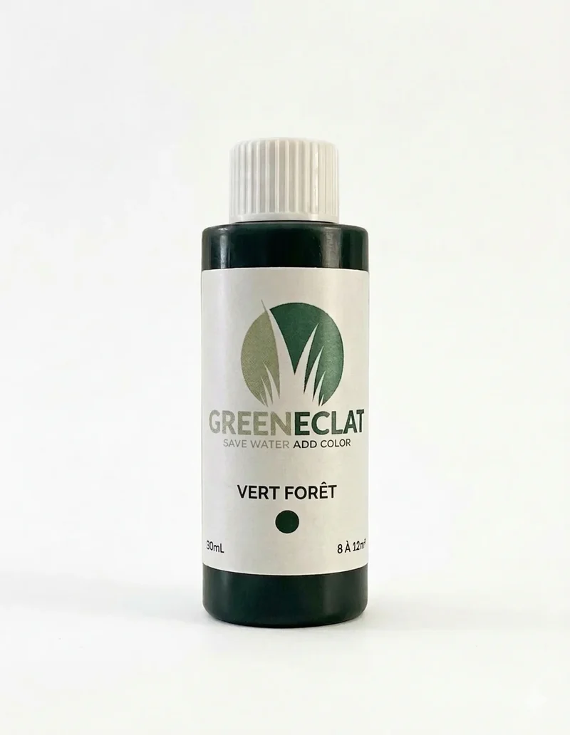 Colorant naturel gazon et thuyas vert forêt - résultat immédiat - 750ml + 5 recharges