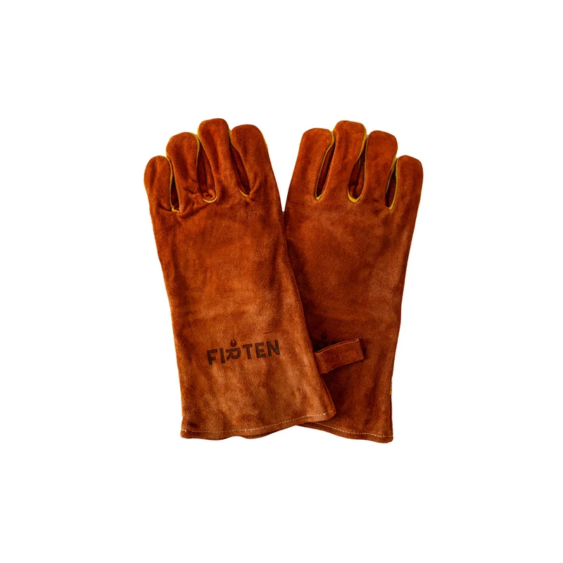 Gants en cuir pleine fleur résistante à la chaleur