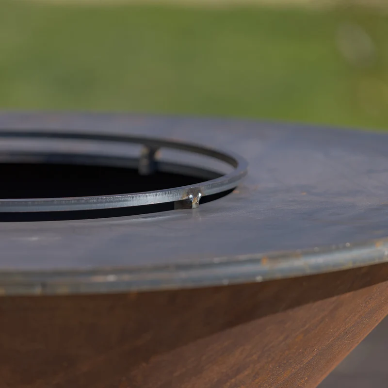 Rebord anti-chute pour brasero plancha Ellipse 80
