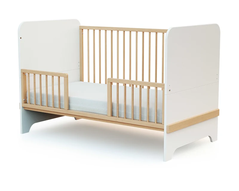 Barrière de lit bébé en bois SEREN Hêtre Verni 120 cm