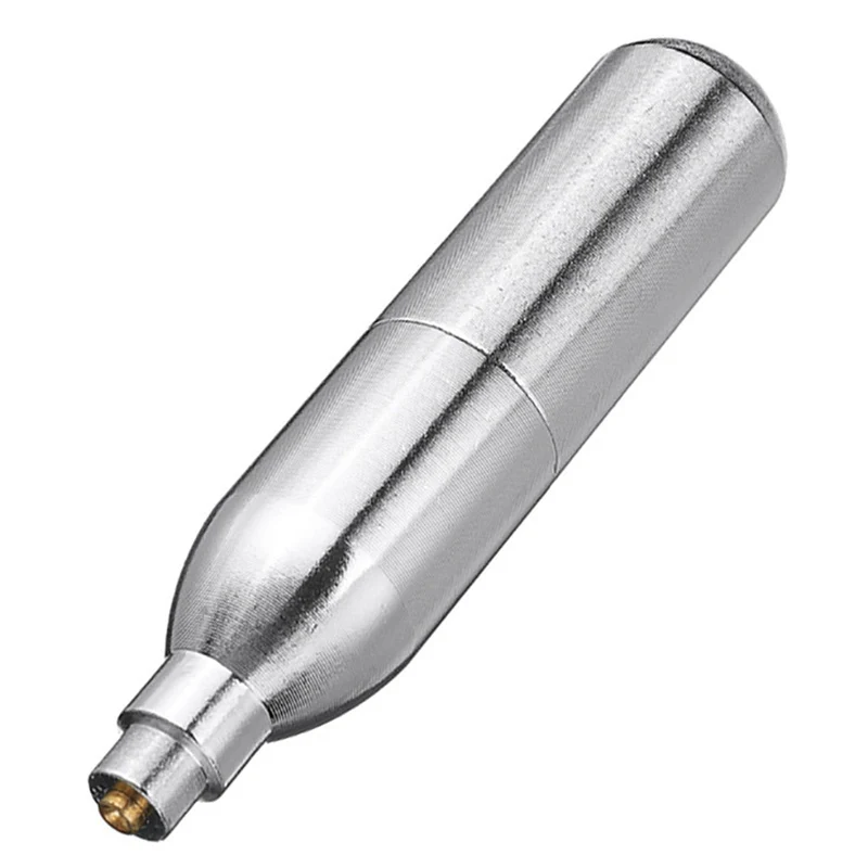 Haute Capacité 12g CO2 Réservoir Cartouche Rechargeable Rechargeable En Acier Inoxydable Cartouche Bouteille De Gaz rStorage Peut Bouteille