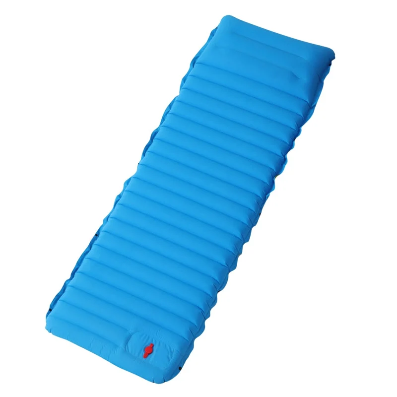 Matelas gonflable de Camping en Nylon TPU pliant Camping matelas de couchage couverture de pique-nique tapis d'air tente coussin de couchage