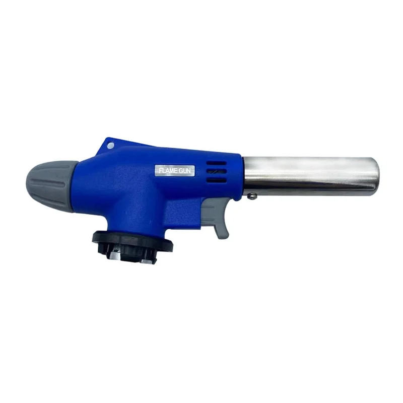 Chalumeau à gaz Flamme Pistolet Chalumeau Cuisson Soudure Butane Auto-allumage Brûleur à gaz Briquet Chauffage Soudage Brûleur à gaz Flamme