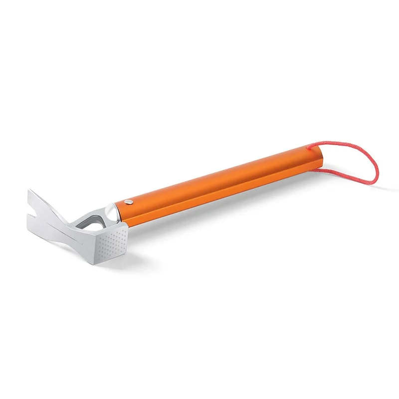 Léger Camping Tente Peg Marteau En Acier Inoxydable Tente Nail Extracteur Extracteur Ouvre-bouteille En Plein Air Alpinisme Randonnée Outil