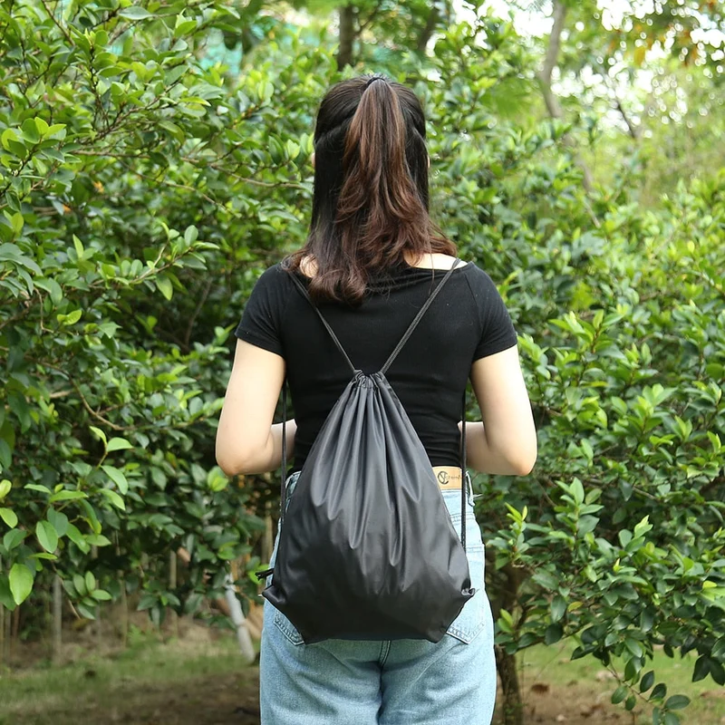 Sac de sport Portable épaissir cordon ceinture équitation sac à dos Gym cordon chaussures sac vêtements sacs à dos étanche extérieur dos