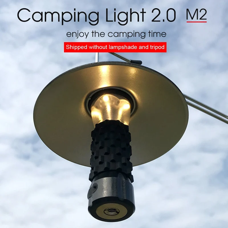 USB Rechargeable LED Camping Lampe Lanternes Multifonctionnelles Lampe de Poche 3 Modes Portable Tente Extérieure Suspendus Lumières De Secours