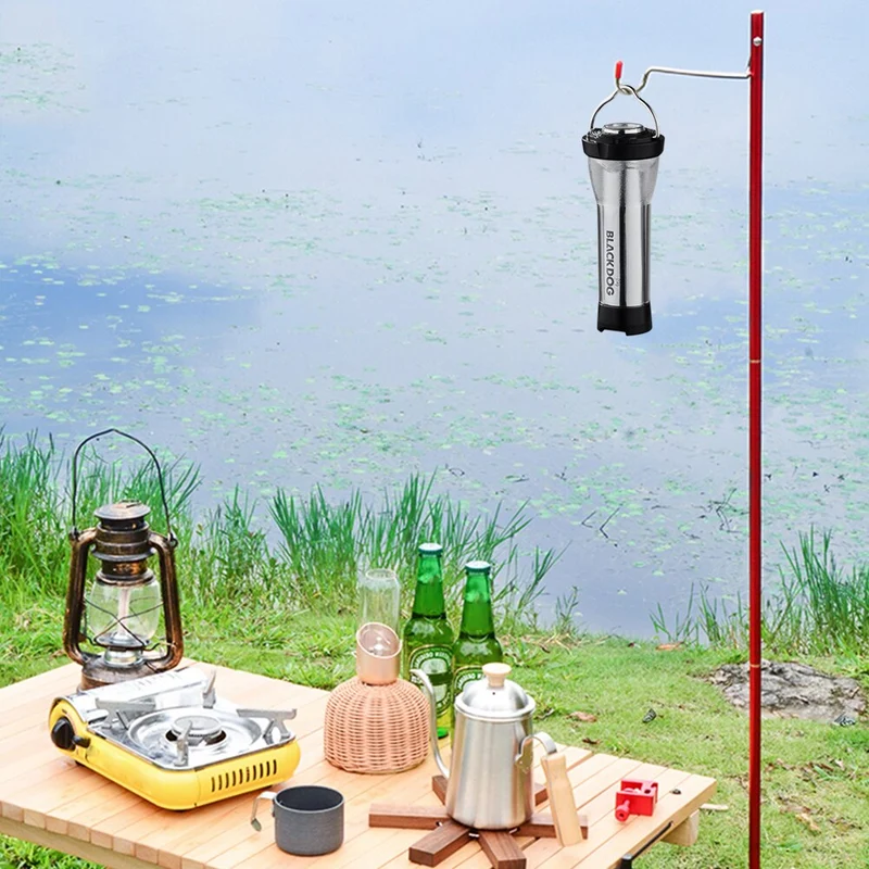 Lampe de poche Camping Lumière Extérieure Portable Camping Lumières Trois Modes USB Charge Lampe IPX4 Hydrofuge extérieur Randonnée Equpmen