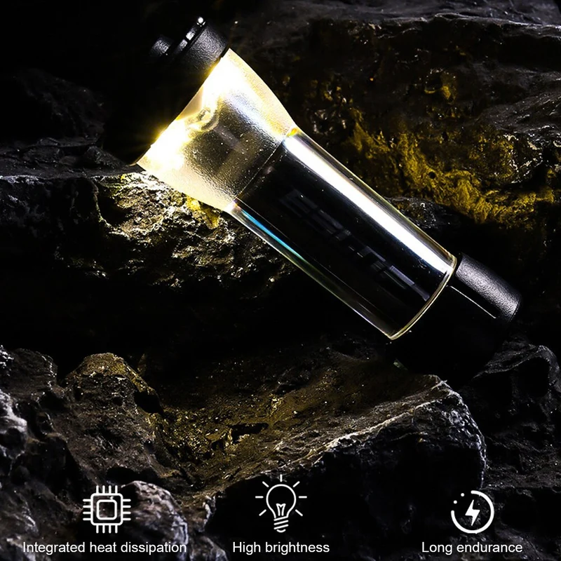 Mini lanterne LED lumière USB charge lampes de secours étanche lampes de poche lampe de poche randonnée en plein air Camping lumière d'inspection