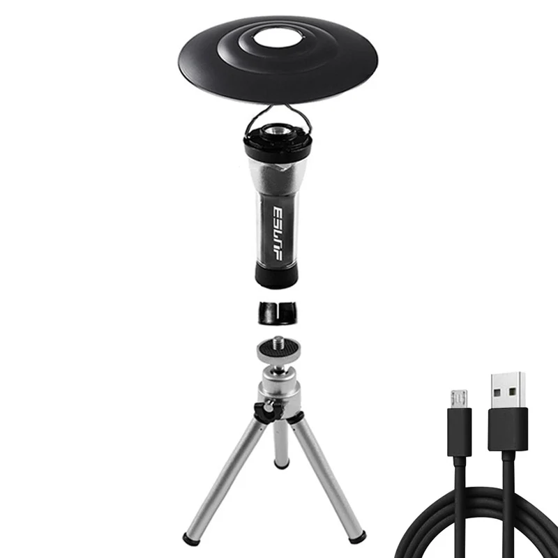 Mini lanterne LED lumière USB charge lampes de secours étanche lampes de poche lampe de poche randonnée en plein air Camping lumière d'inspection