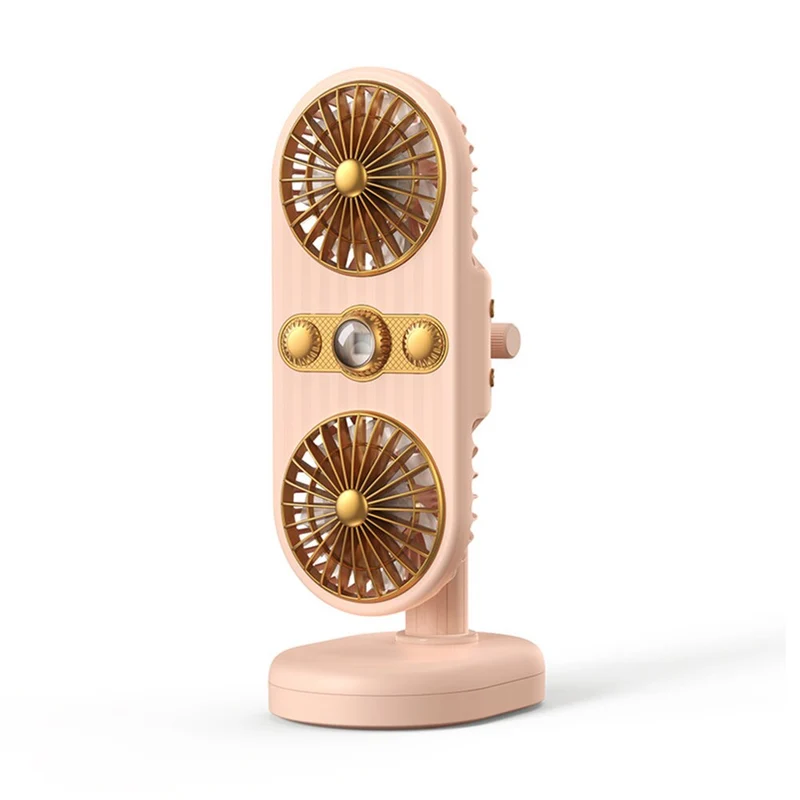 Ventilateur électrique bureau réglable ventilateur Rechargeable Portable ventilateur Vertical Camping en plein air cyclisme course voyage refroidissement fournitures