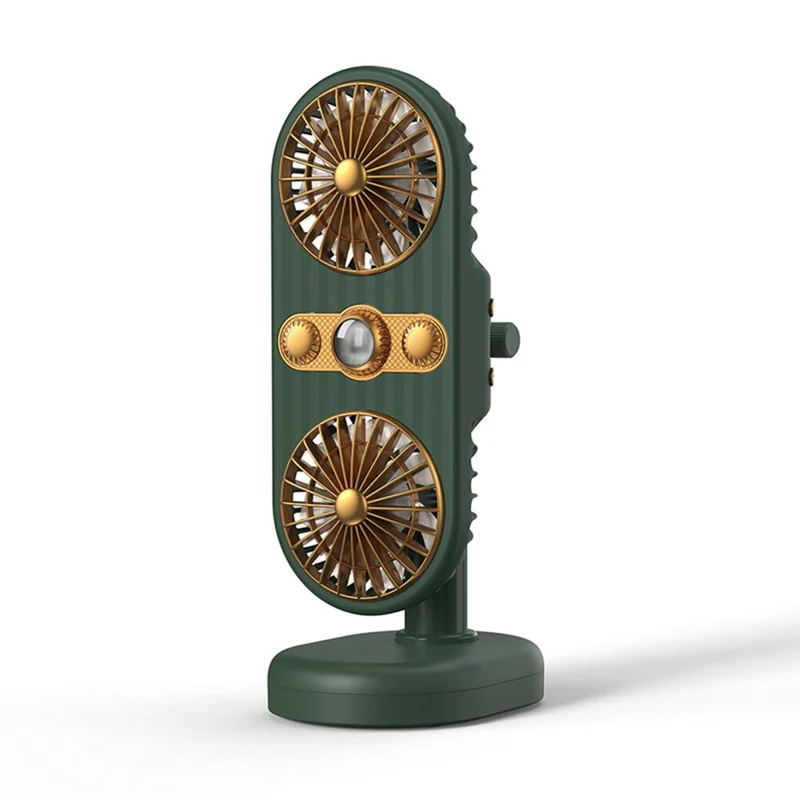 Ventilateur électrique bureau réglable ventilateur Rechargeable Portable ventilateur Vertical Camping en plein air cyclisme course voyage refroidissement fournitures