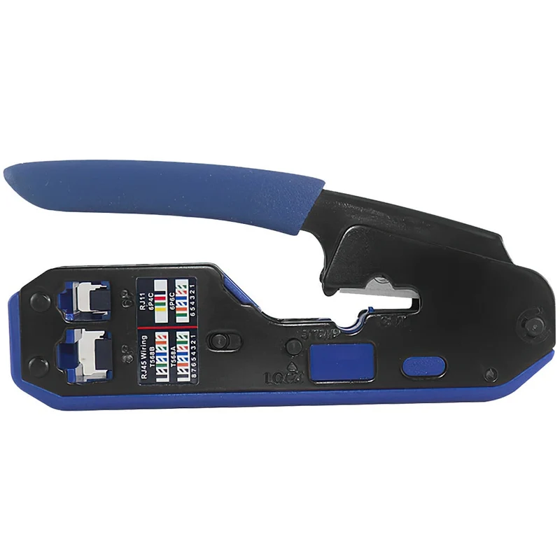 Pince multifonctionnelle outil de sertissage pince à sertir chat dénudage câble coupe sertissage Terminal RJ45 RJ11 tête de cristal pinces à sertir