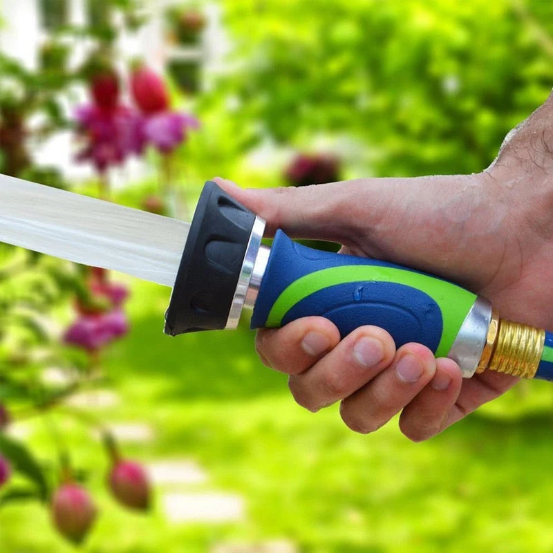 Jardin Pistolet À Eau Haute Pression Pulvérisateur Buse Tuyau Arrosage Pulvérisation Arrosage Pelouse Lavage De Voiture Nettoyage Jardinage Outils et Équipement