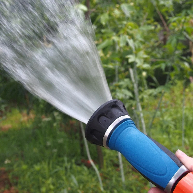 Jardin Pistolet À Eau Haute Pression Pulvérisateur Buse Tuyau Arrosage Pulvérisation Arrosage Pelouse Lavage De Voiture Nettoyage Jardinage Outils et Équipement
