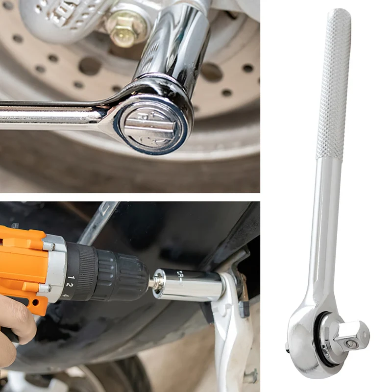 Clé dynamométrique universelle Socket Sleeve Head Set 7-19mm Outils à main Multifonctionnel Sleeve Ratchet Bushing Spanner Outils de réparation