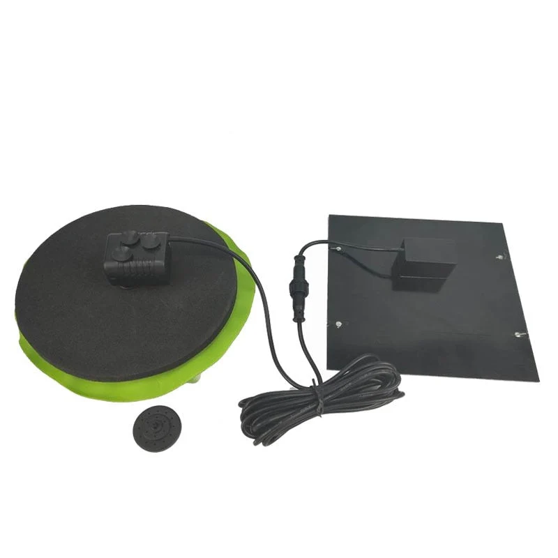 Fontaine solaire pompe à eau solaire avec panneau solaire 7V 2.5W décoration de jardin bain d'oiseau piscine étang Aquarium fontaine d'eau flottante