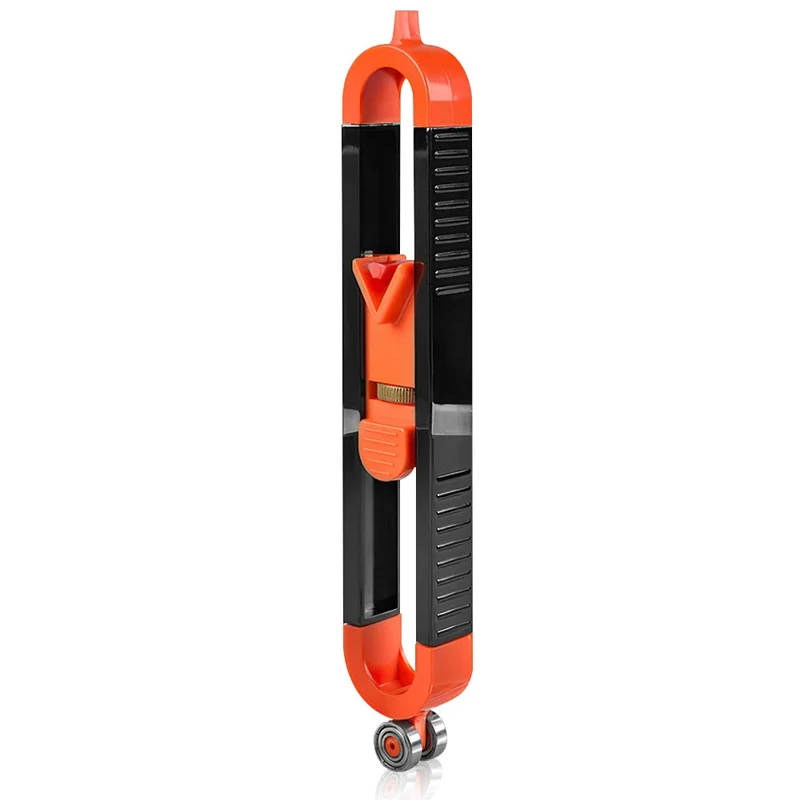 Règle de traçage de profil Jauge de contour de menuiserie Règle de radian irrégulière Outils de travail du bois Jauge de mesure professionnelle avec serrure