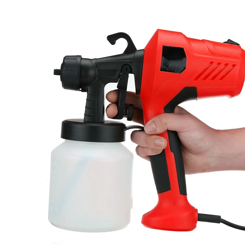 400W pistolet électrique 800ml pulvérisateur de peinture à main outils électriques Machine de pulvérisation de peinture pour peinture meubles en bois mur voiture