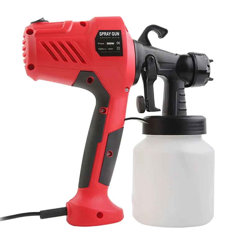 400W pistolet électrique 800ml pulvérisateur de peinture à main outils électriques Machine de pulvérisation de peinture pour peinture meubles en bois mur voiture