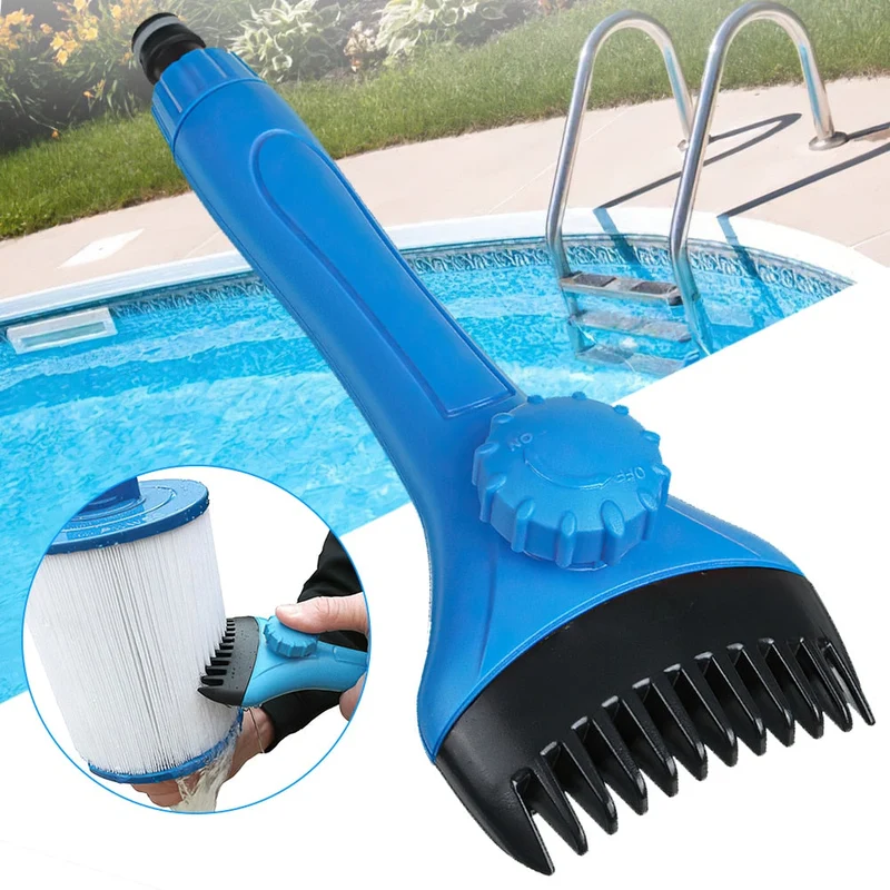 Cartouche filtre nettoyant baguette d'eau Spa bain à remous brosse filtre peigne Super nettoyant pour piscine baignoire Spa eau maison propre