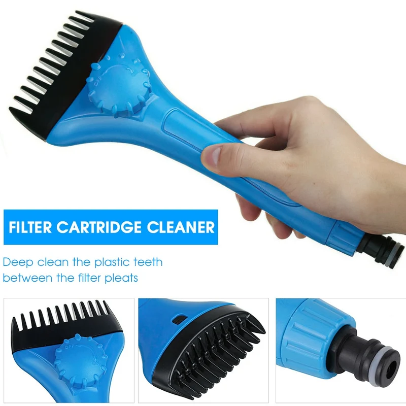 Cartouche filtre nettoyant baguette d'eau Spa bain à remous brosse filtre peigne Super nettoyant pour piscine baignoire Spa eau maison propre